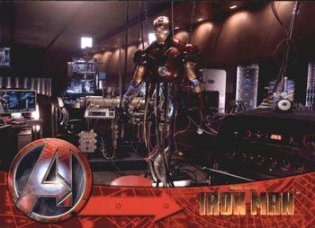 2012 Upper Deck Avengers Assemble #17 Iron Man Front
