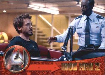 2012 Upper Deck Avengers Assemble #33 Iron Man 2 Front