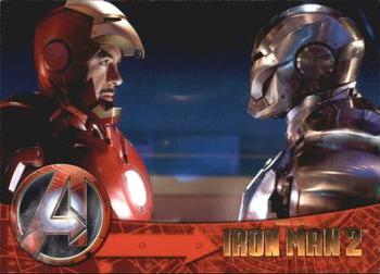2012 Upper Deck Avengers Assemble #34 Iron Man 2 Front