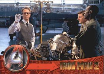 2012 Upper Deck Avengers Assemble #35 Iron Man 2 Front
