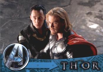 2012 Upper Deck Avengers Assemble #49 Thor - Thor & Loki Front