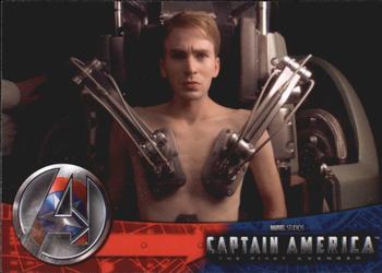 2012 Upper Deck Avengers Assemble #71 Captain America Front