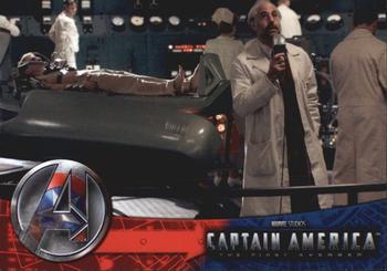 2012 Upper Deck Avengers Assemble #72 Captain America Front