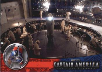 2012 Upper Deck Avengers Assemble #74 Captain America Front