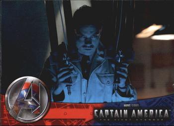 2012 Upper Deck Avengers Assemble #81 Captain America Front