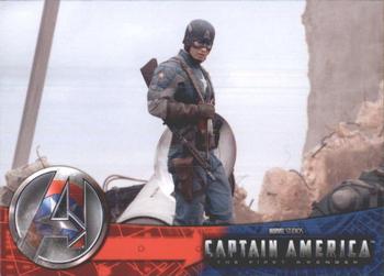 2012 Upper Deck Avengers Assemble #83 Captain America Front