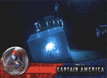 2012 Upper Deck Avengers Assemble #89 Captain America Front