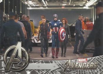 2012 Upper Deck Avengers Assemble #158 Avengers Front