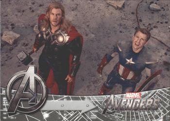 2012 Upper Deck Avengers Assemble #162 Avengers Front