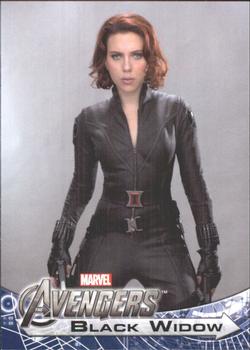 2012 Upper Deck Avengers Assemble #171 Black Widow Front