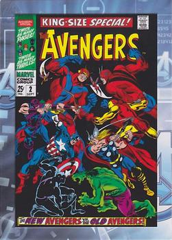 2012 Upper Deck Avengers Assemble - Classic Covers #A11 Avengers Annual - Vol. 1 #2 - September, 1968 Front