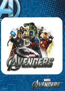 2012 Upper Deck Avengers Assemble - Stickers #S27 The Avengers  Front