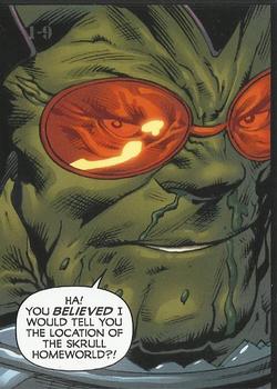2011 Upper Deck The Avengers: Kree-Skrull War #1-09 THE AVENGERS IN SACRIFICE - an untold tale of Back