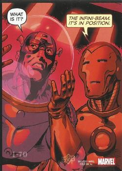 2011 Upper Deck The Avengers: Kree-Skrull War #1-70 What is it? The Infini-Beam. It's in position. Back