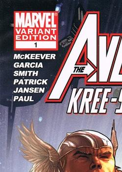 2011 Upper Deck The Avengers: Kree-Skrull War - Cover Cards Art #V1 The Fall Front