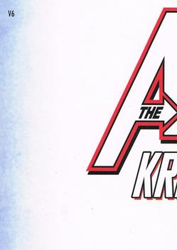2011 Upper Deck The Avengers: Kree-Skrull War - Cover Cards Art #V6 NA Back