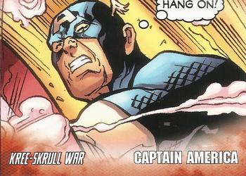2011 Upper Deck The Avengers: Kree-Skrull War - Characters #1 Captain America Front