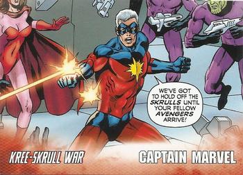 2011 Upper Deck The Avengers: Kree-Skrull War - Characters #2 Captain Marvel Front