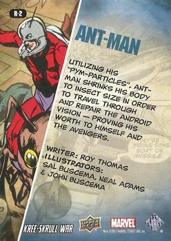 2011 Upper Deck The Avengers: Kree-Skrull War - Retro #R-2 Ant-Man Back