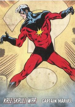 2011 Upper Deck The Avengers: Kree-Skrull War - Retro #R-5 Captain Marvel Front