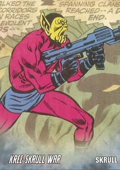 2011 Upper Deck The Avengers: Kree-Skrull War - Retro #R-19 Skrull Front