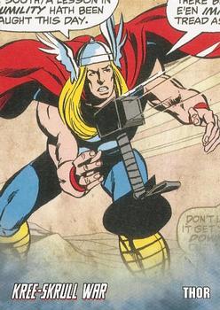 2011 Upper Deck The Avengers: Kree-Skrull War - Retro #R-24 Thor Front