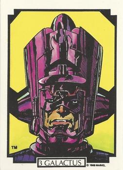 1989 Comic Images Marvel Comics The Best of John Byrne #3 Galactus Front