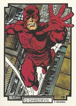 1989 Comic Images Marvel Comics The Best of John Byrne #12 Daredevil Front