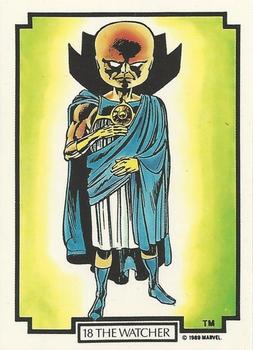 1989 Comic Images Marvel Comics The Best of John Byrne #18 The Watcher Front