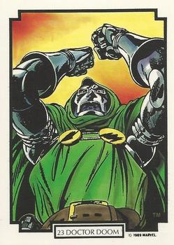 1989 Comic Images Marvel Comics The Best of John Byrne #23 Doctor Doom Front