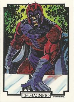 1989 Comic Images Marvel Comics The Best of John Byrne #36 Magneto Front