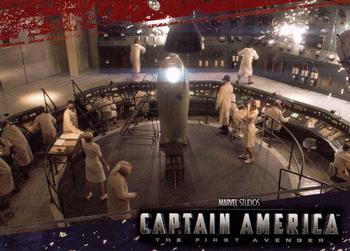 2011 Upper Deck Captain America The First Avenger #22 The strain on Steve is almost unbearable as th Front