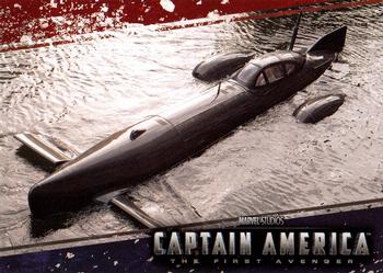 2011 Upper Deck Captain America The First Avenger #29 Kruger makes his way to the hidden HYDRA sub t Front