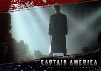 2011 Upper Deck Captain America The First Avenger #2 Johann Schmidt, leader of the subversive organ Front