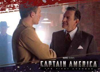 2011 Upper Deck Captain America The First Avenger #34 Senator Brandt is greatly impressed with the t Front