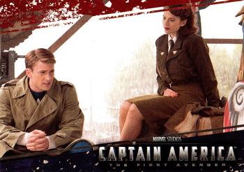 2011 Upper Deck Captain America The First Avenger #38 Steve is discouraged in his current role and w Front