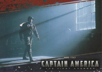 2011 Upper Deck Captain America The First Avenger #40 Steve roams the HYDRA compound in search of th Front