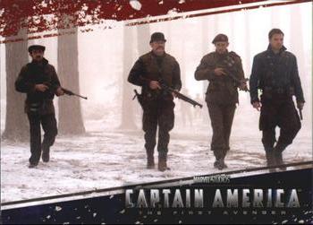 2011 Upper Deck Captain America The First Avenger #74 The Howling Commandos are tipped off about a t Front