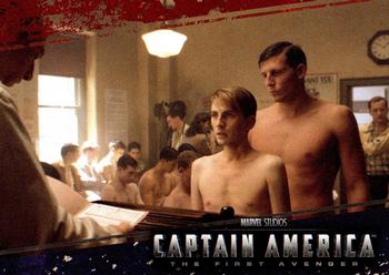 2011 Upper Deck Captain America The First Avenger #5 Steve Rogers will do almost anything to get in Front