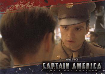 2011 Upper Deck Captain America The First Avenger #8 Steve wants to join… Front