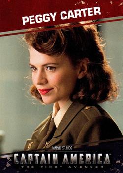 2011 Upper Deck Captain America The First Avenger #90 Peggy Carter: Hayley Atwell Front