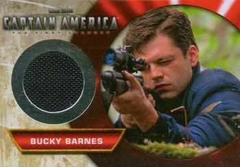 2011 Upper Deck Captain America The First Avenger - Memorabilia #M-2 Bucky Barnes Front
