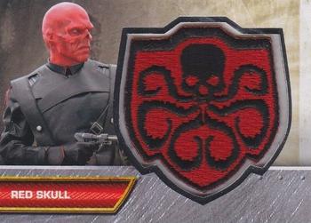 2011 Upper Deck Captain America The First Avenger - Insignia Patch #I-3 Red Skull Front