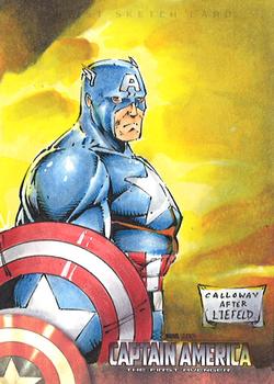 2011 Upper Deck Captain America The First Avenger - Sketch Cards #NNO George Calloway Front