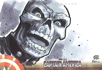 2011 Upper Deck Captain America The First Avenger - Sketch Cards #NNO Jim Cheung Front