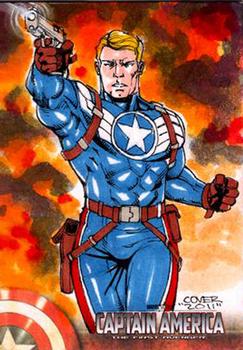 2011 Upper Deck Captain America The First Avenger - Sketch Cards #NNO Roy Cover Front