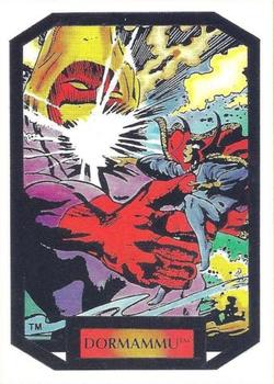 1987 Comic Images Marvel Universe II Colossal Conflicts #21 Dormammu Front
