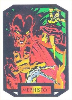 1987 Comic Images Marvel Universe II Colossal Conflicts #50 Mephisto Front