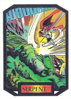1987 Comic Images Marvel Universe II Colossal Conflicts #72 Serpent Front