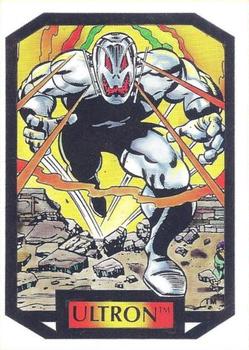 1987 Comic Images Marvel Universe II Colossal Conflicts #81 Ultron Front